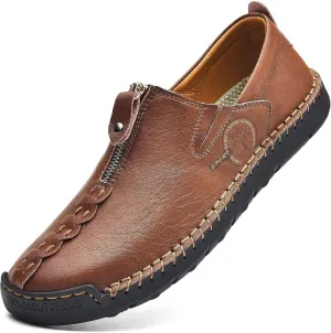 Shaire Men's Loafers Slip-On Shoes Classic Comfort with Memory Foam Casual Driving Moccasins