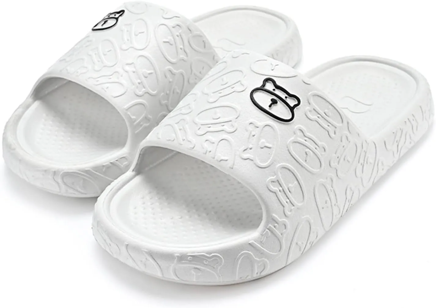 Shower Sandals Cloud Slippers for Men Open Toe Spa Bath Pool Gym Casual Shower Shoes