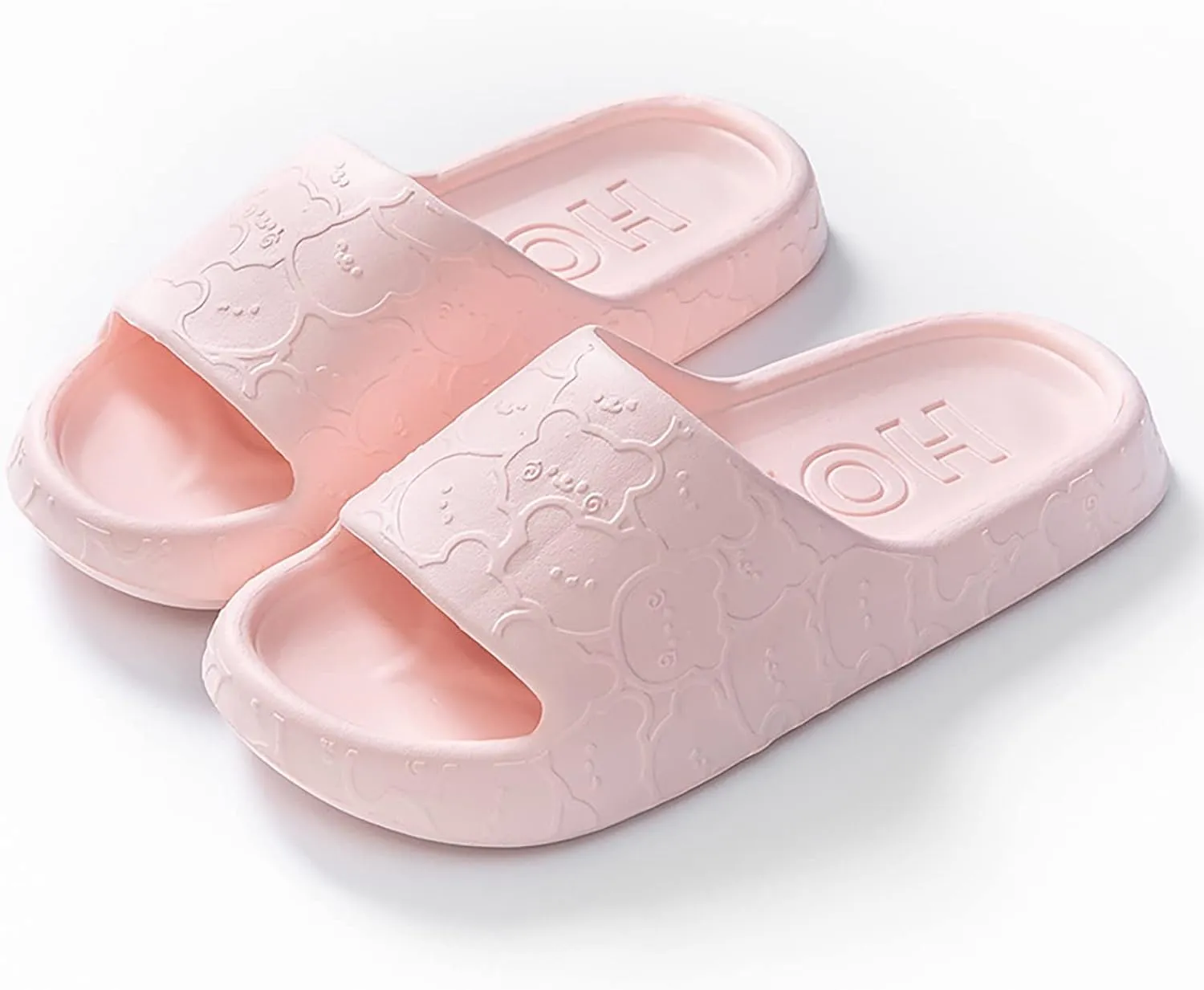 Shower Sandals Men's Non-Slip Indoor Home House Beach Shoes Open-Toe Eva Travel-Friendly Breathable Shoes