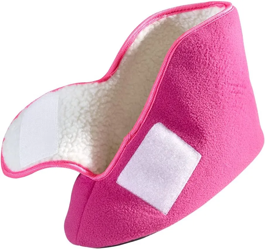 Silvert's Adaptive Clothing & Footwear Mens & Womens Extra Wide Soft Fleece Diabetic Bootie Slippers for Seniors