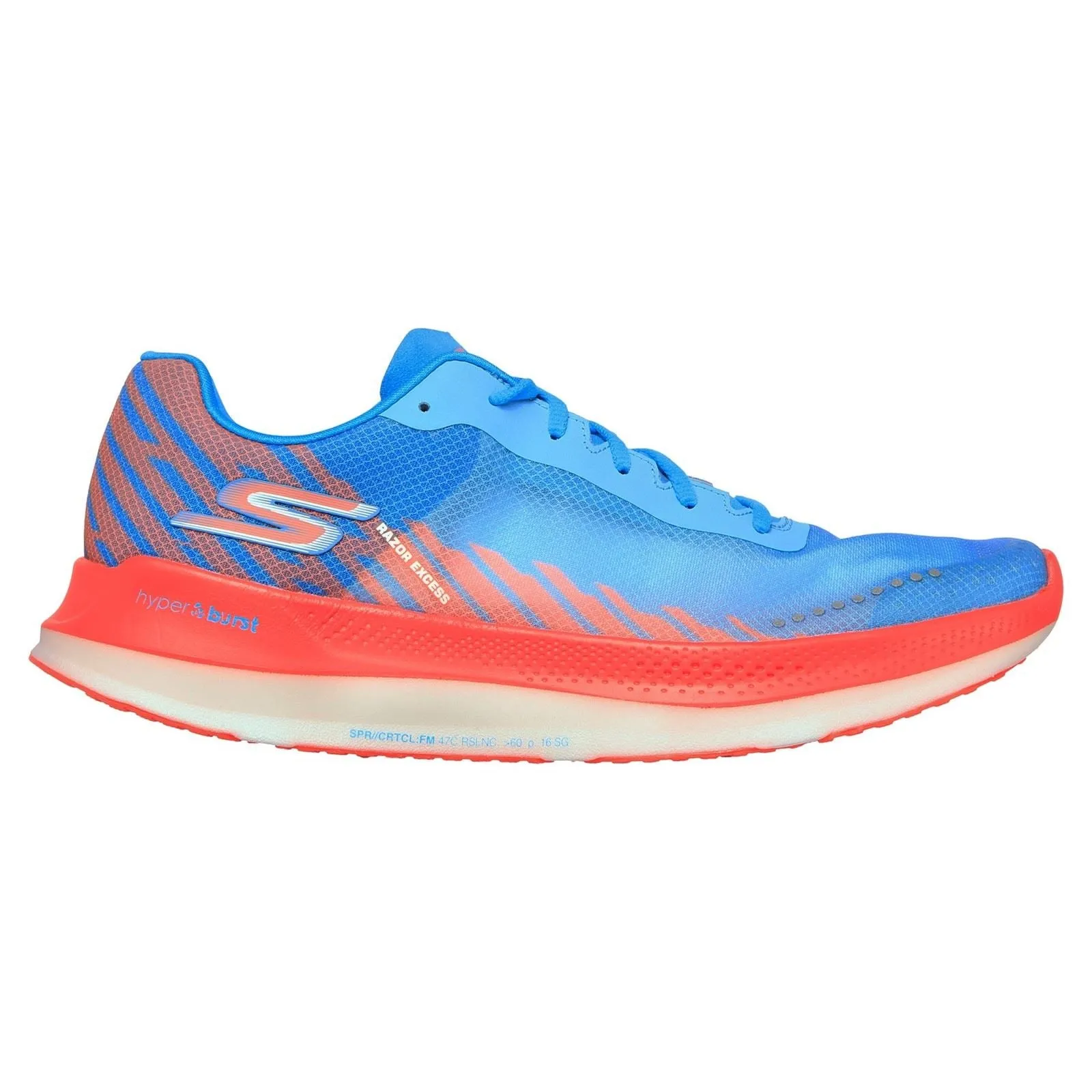Skechers (GAR172004) Men's Go Run Razor Excess Sports Shoes in 2 Colour Options 7 to 8