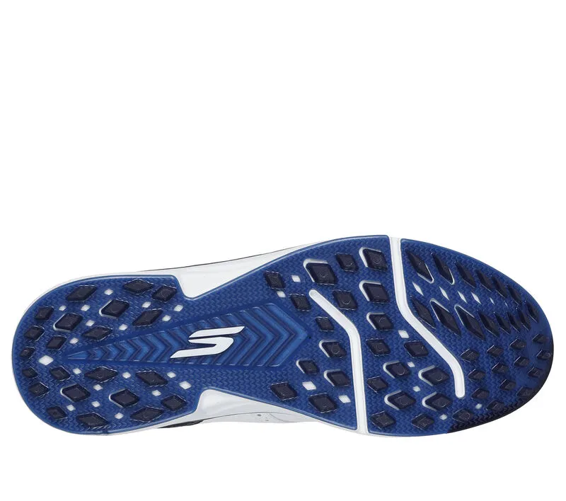 Skechers Men's GO GOLF Prestige SL Spikeless Slip-Ins Golf Shoes - White/Navy