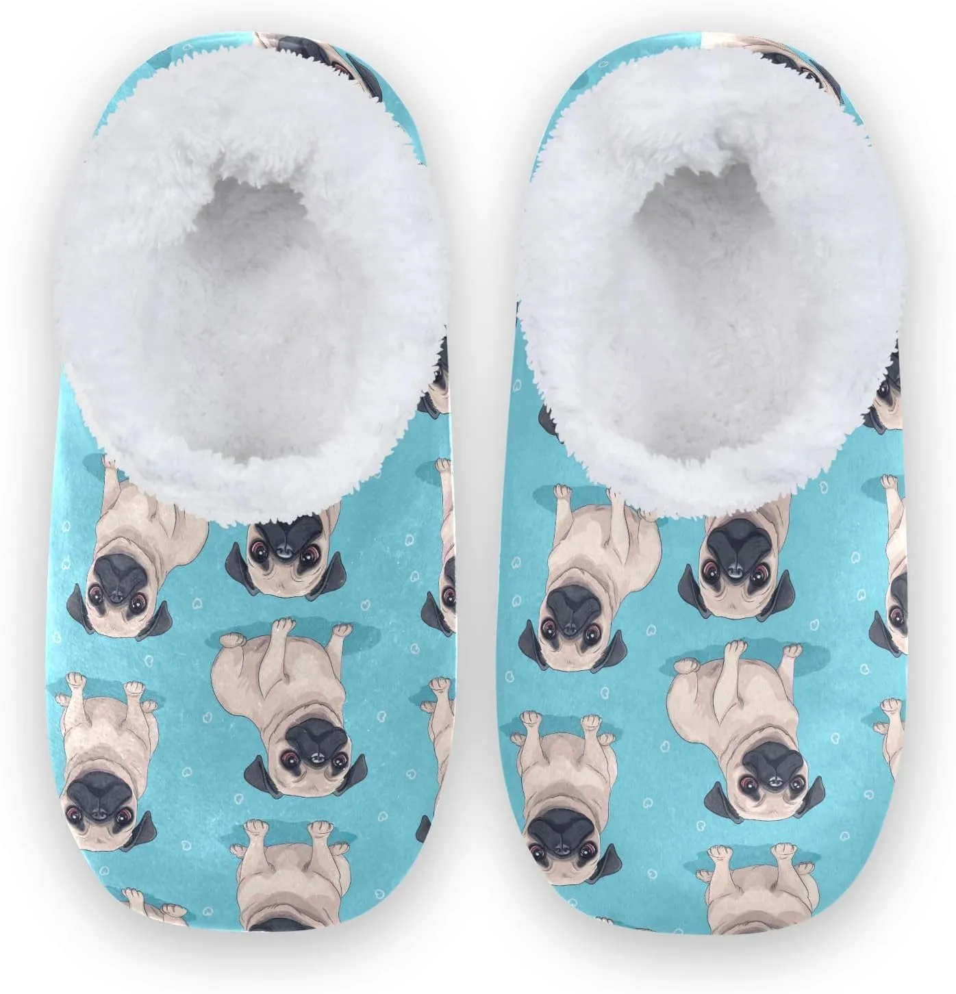 Slippers for Women Men Winter Thick Slipper Socks with Grippers Warm Indoor Floor House Slippers Cozy Fuzzy Slippers Bedroom Fleece Slippers