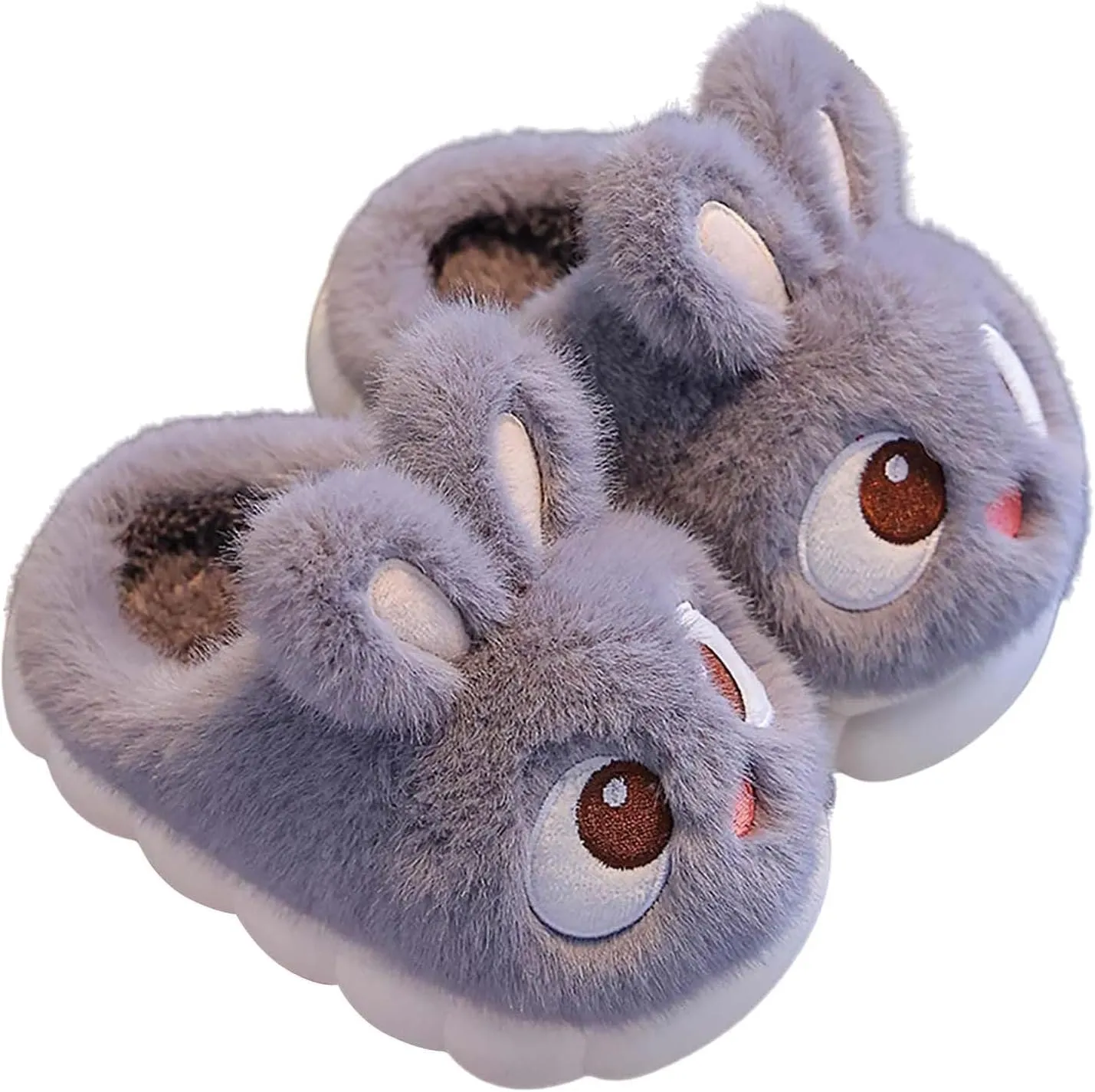 Small Girls Slippers Children Boys Girls Winter Slippers Anti Slip Indoor Shoes Big Kids Adult Girls Toddlers Slippers