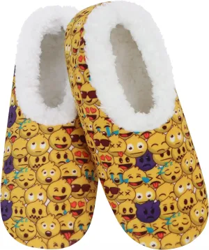 Snoozies Kids Slippers with Sherpa Fleece Lining and Non-Skid Sole, House Slippers for Kids, Girls, and Boys Size 13-5