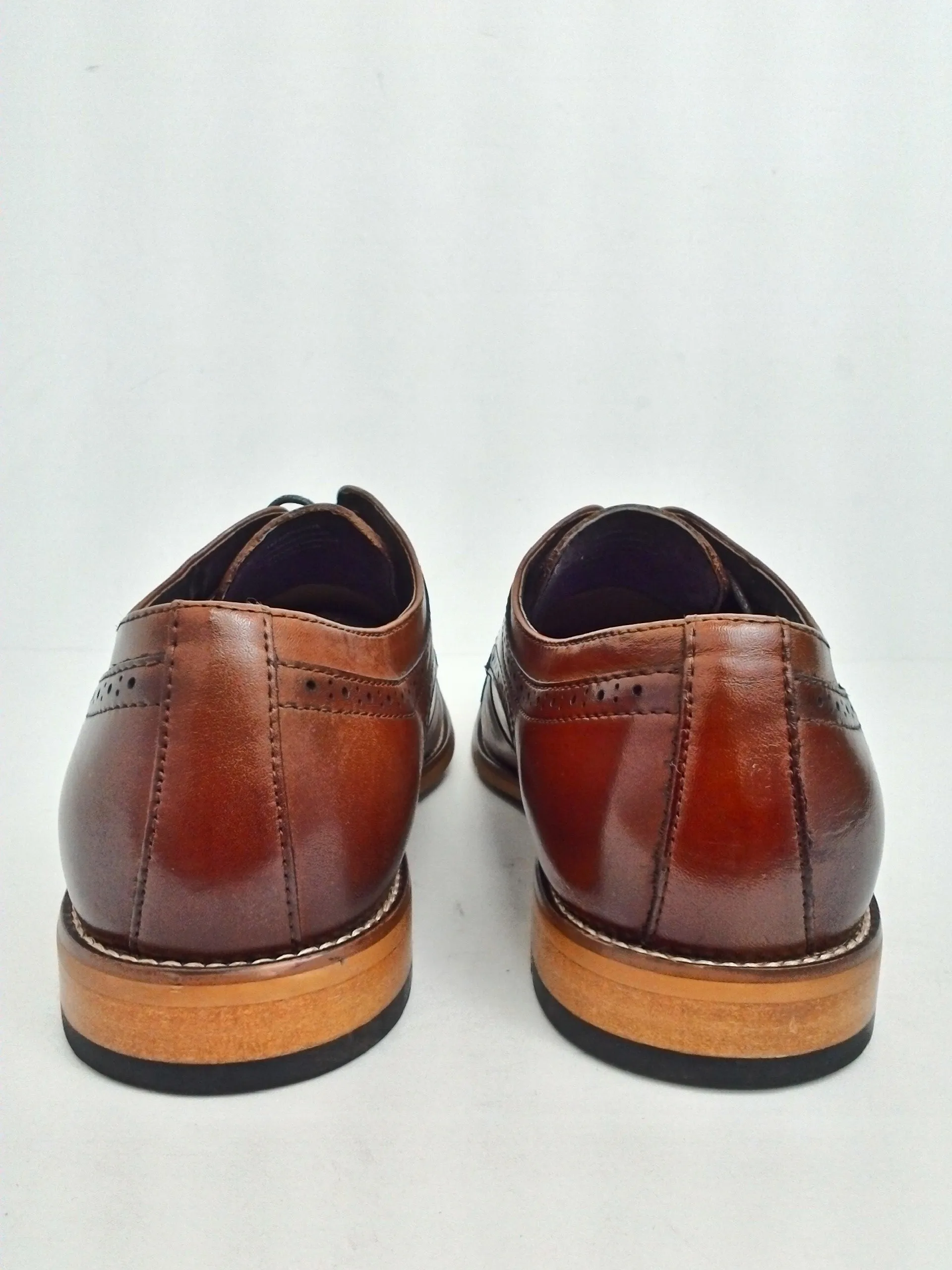 Stacy Adams Women's Brown Leather Oxford Size 11.5