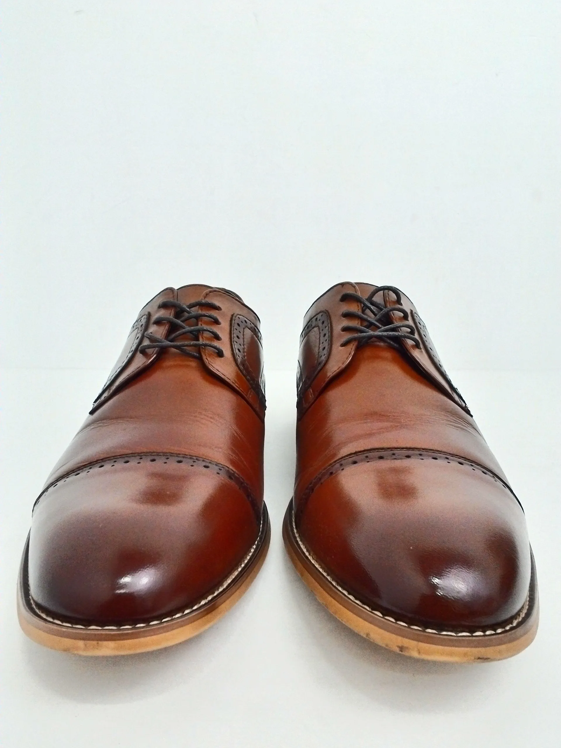 Stacy Adams Women's Brown Leather Oxford Size 11.5