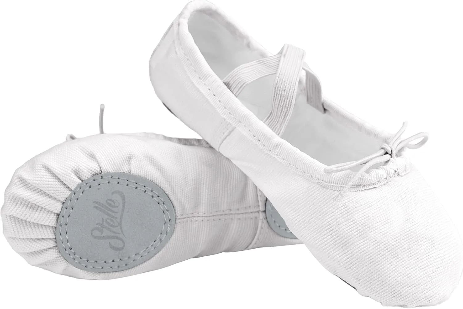 Stelle Canvas Ballet Shoes for Girls Dance Ballet Slippers Shoes??Toddler/Little/Big Kid/Women??