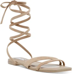 Steve Madden Womens Garvan Suede Strappy Gladiator Sandals