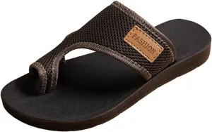 SuanlaTDS Womens Flat Sandals Summer Comfortable Slides Low Heel Beach Walking Shoes Toe Ring Bohemian Outdoor Casual Dressy Slip On Slide Slippers Flip Flops Breathable Boho Flats Sandal