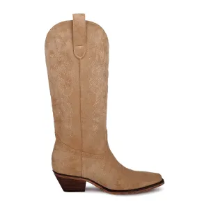 The Emmylou Cowgirl Boot - Tan