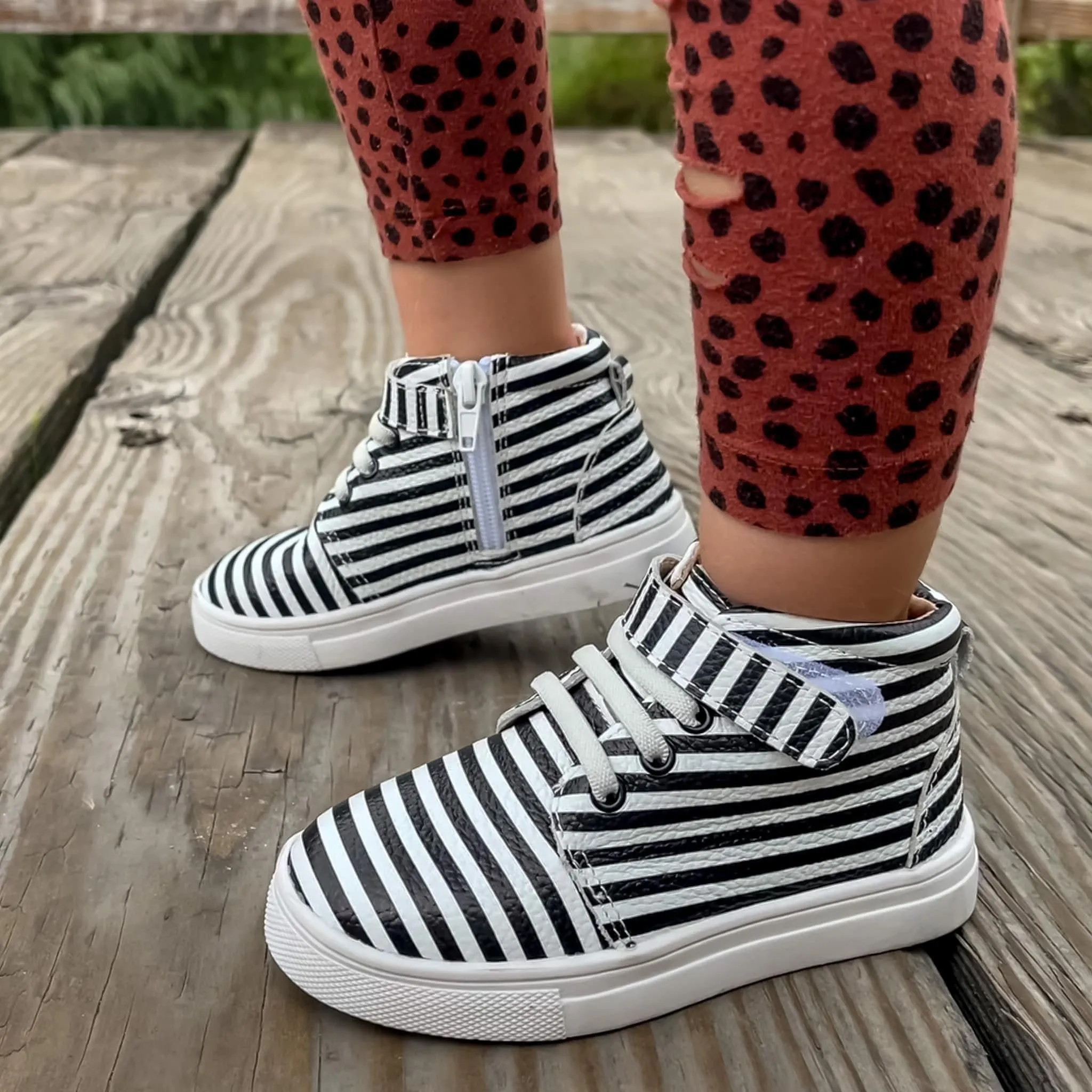 Thirteen High Top Sneaks