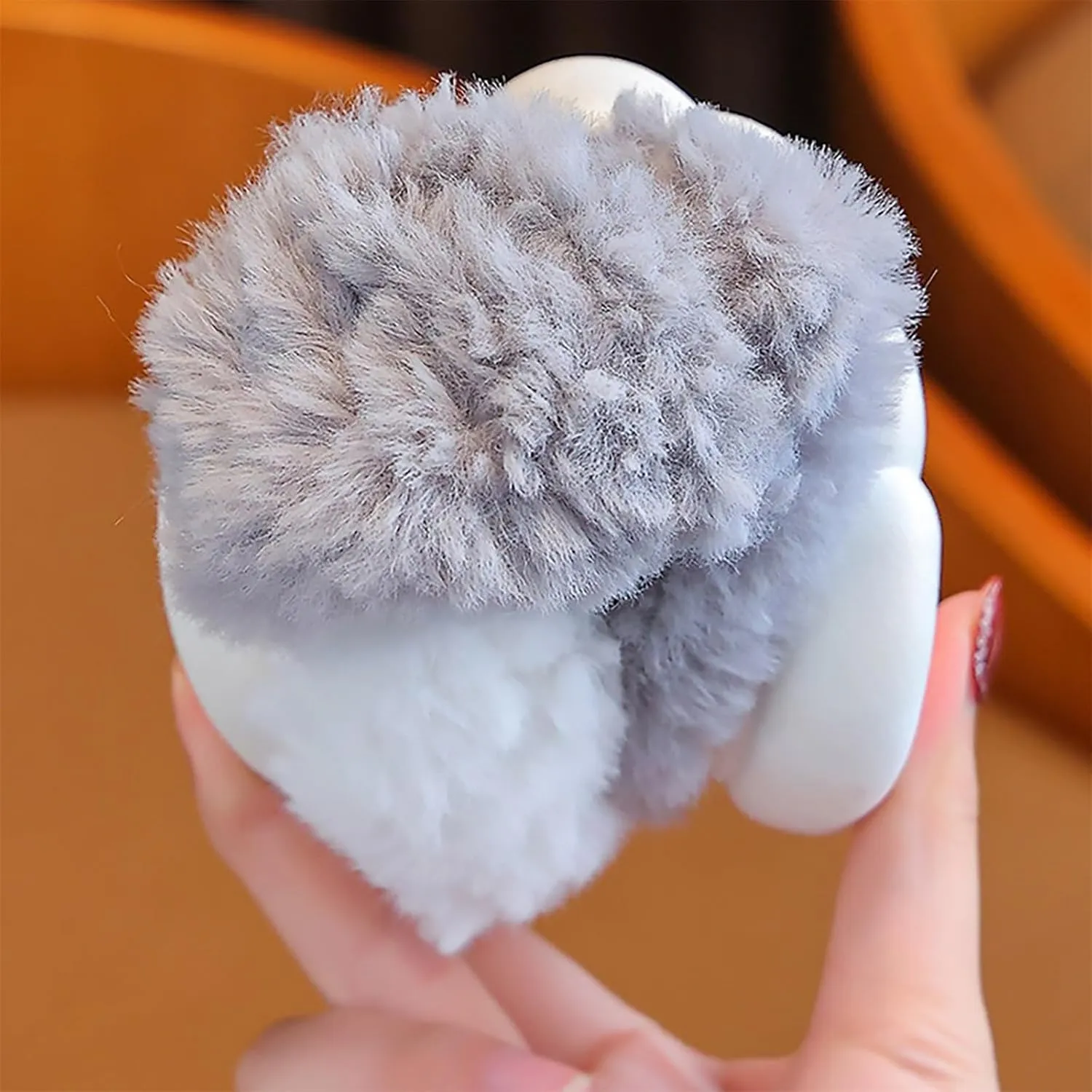 Toddler Girls Cotton Slippers Kids Indoor Bedroom Fuzzy Slippers Anti Slip Cute Puppy Pattern House Slippers
