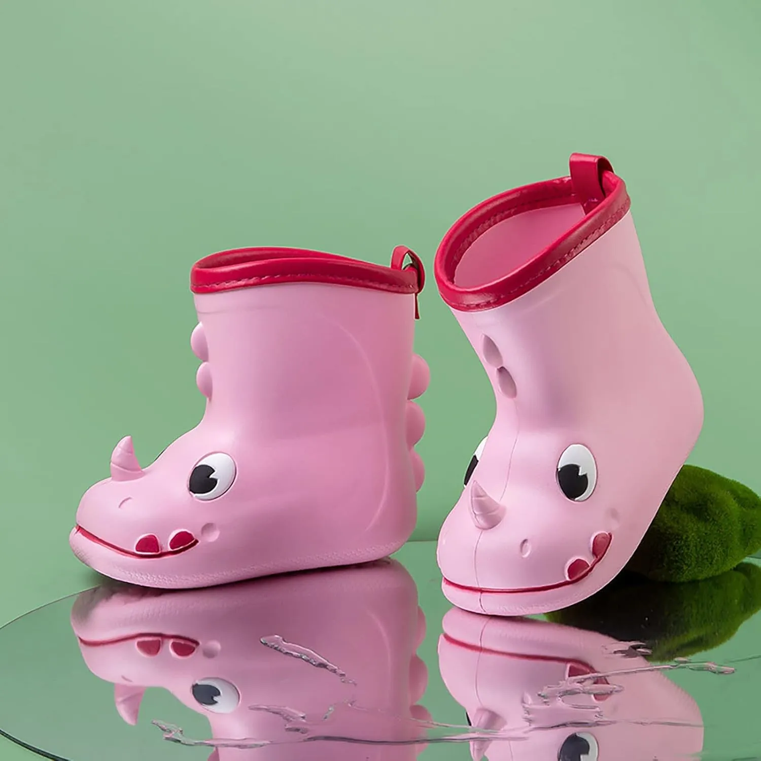 Toddler Rain Boots Cute Patterns EVA Baby Outdoor Shoes Rain Boots For Toddlers Boys Rubber Boots Waterproo Boots
