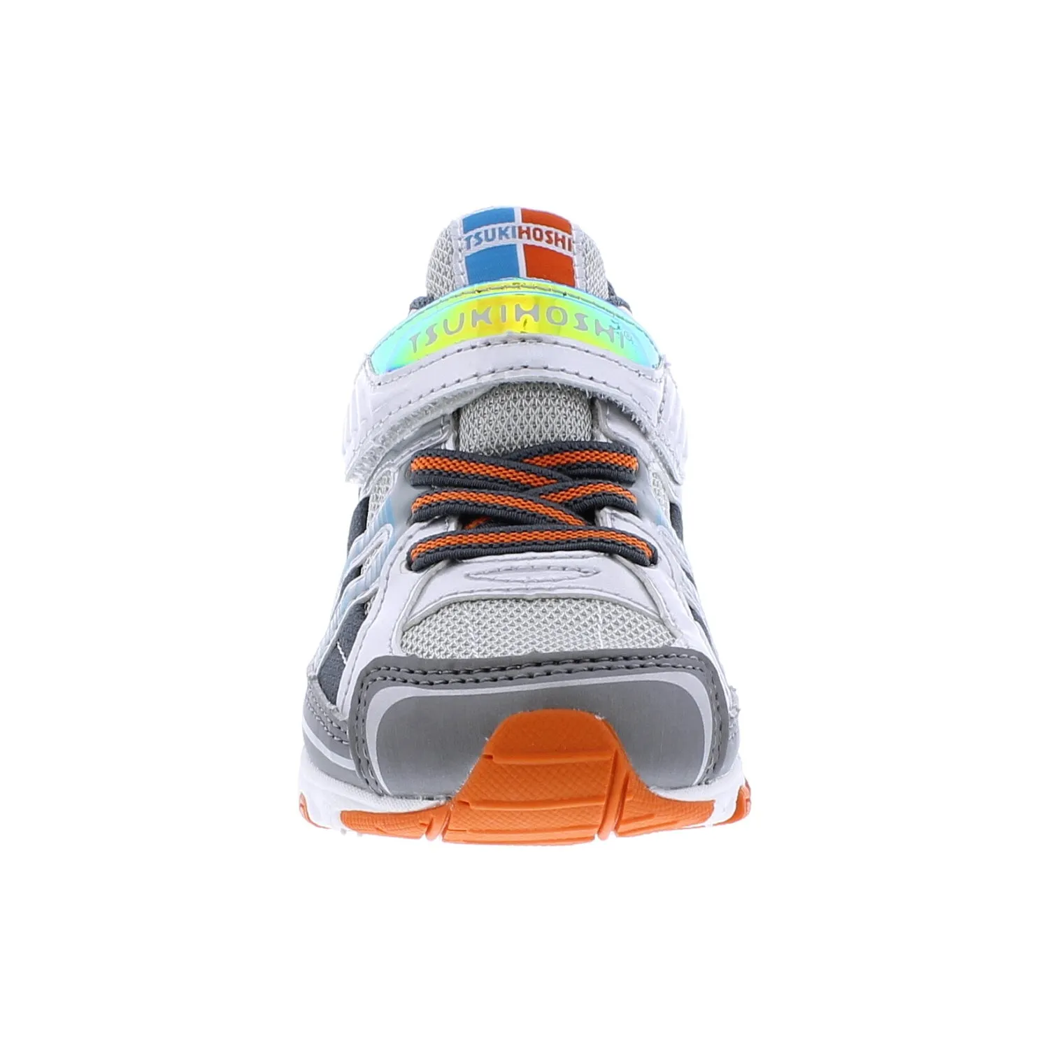 Tsukihoshi Storm | Silver/Gray Kids Sneakers