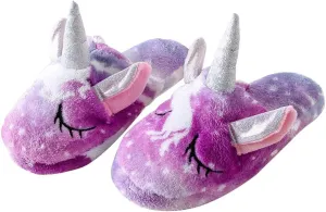 Unicorn Slippers Household Anti-Slip Indoor Home Slippers for Girls and Boys