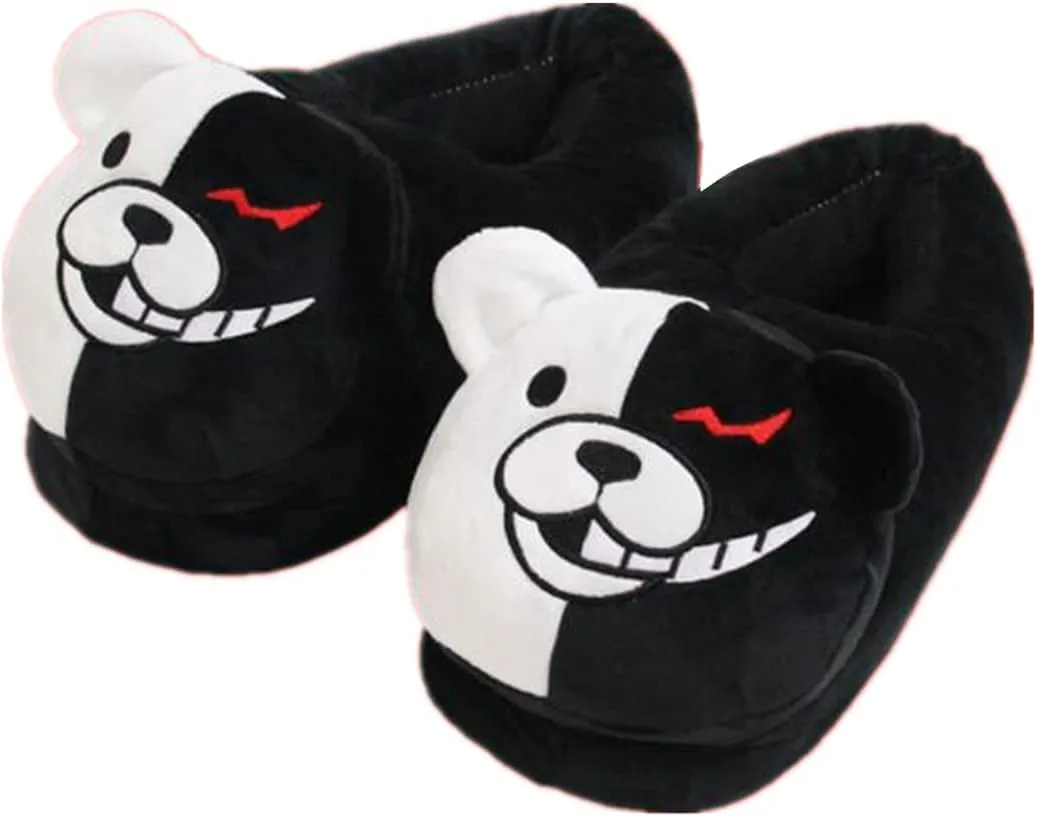 Unisex Adult Slippers Anime Cute Plush Anti Slip Loafers Shoes