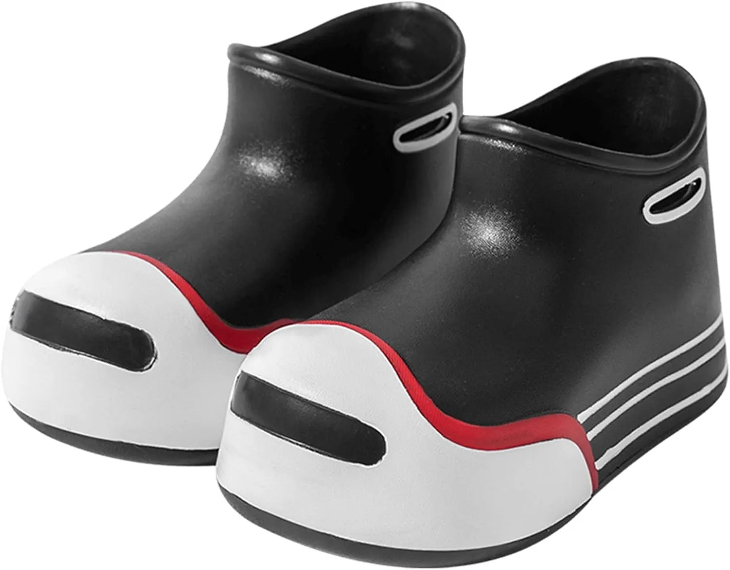 Unisex-Child Rain Boots Boys Girls Cute Short Rain Boots Waterproof Non Slip Water Boots Toddler Kids Newborn Booties