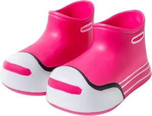 Unisex-Child Rain Boots Boys Girls Cute Short Rain Boots Waterproof Non Slip Water Boots Toddler Kids Rainboots