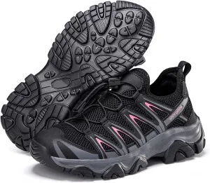 Unisex Mid Top Mountaineering Shoes Men's Shoes Women's Shoes Soft High Elastic Climbing Shoes Comfortable Durable Hiking Shoes