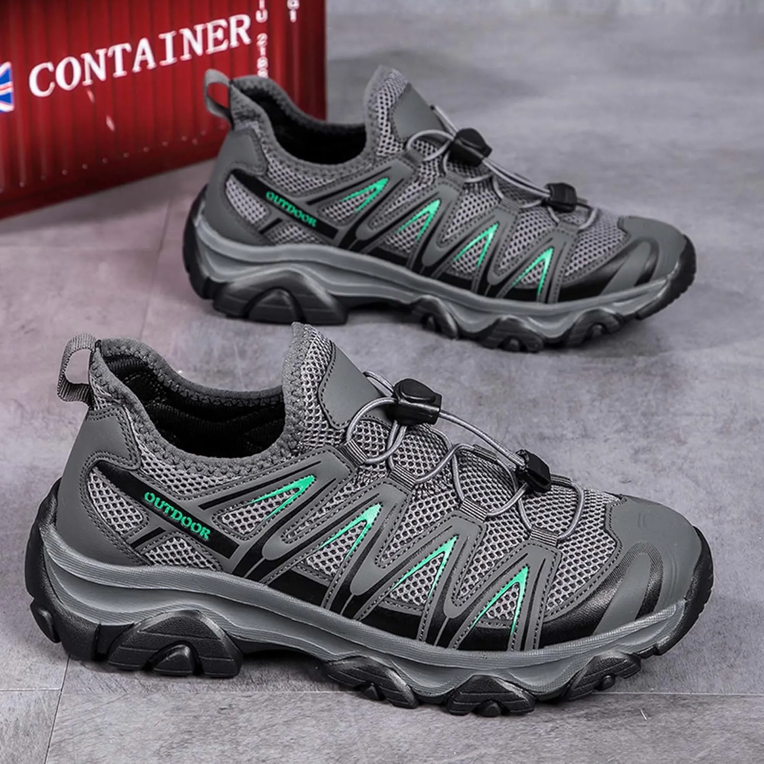 Unisex Mid Top Mountaineering Shoes Men's Shoes Women's Shoes Soft High Elastic Climbing Shoes Comfortable Durable Hiking Shoes