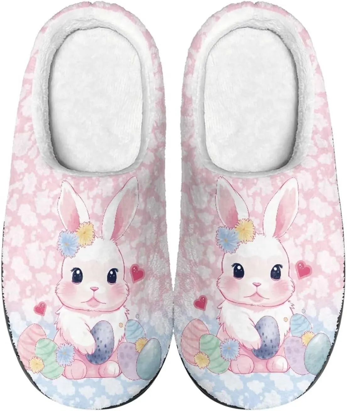 Veniyate House Slippers for Women Size 5.5-12 Anti-slip Winter Warm Sandals