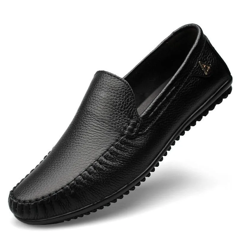 West Louis Leather Footwear Slip On Luxury Moccasin