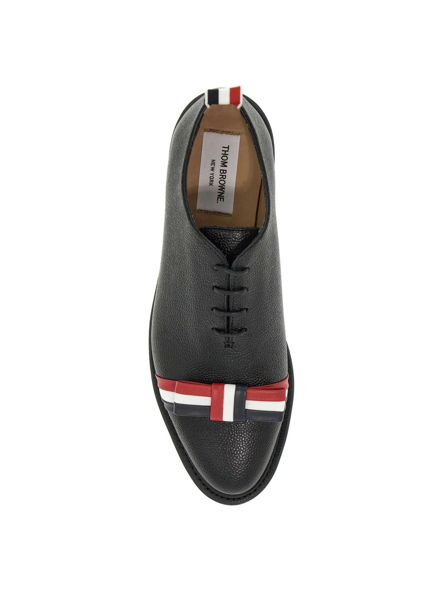 Wholecut Leather Oxford Shoes