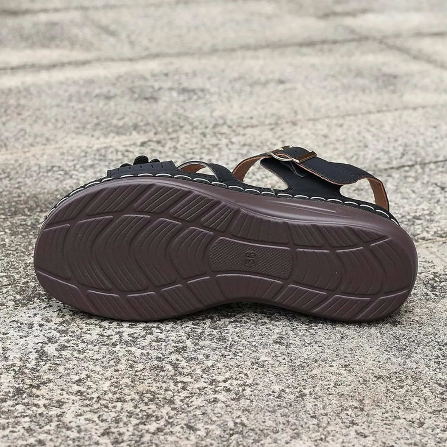 Women Summer Orthopedic Wedge Sandals Floral Open Toe Comfortable Wedge Shoes Fashionable Stylish Breathable Non Slip Wedge Shoes