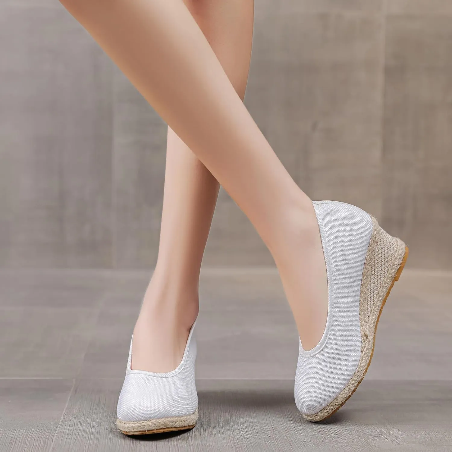 Women Wedge Sandals Elastic Ankle Strap Open Toe Flower Shoes Women Open Toe Flatform Fashion Sandals