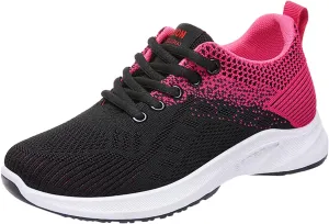 Womens Fashion Platform Sneakers 2023 Zapatos Negros para Mujer De Tacon Shoes for Women Sneakers Trendy Black White Sneakers Slip Ons for Women Platform Zapatos Comodos para Mujer De Vestir Anchos