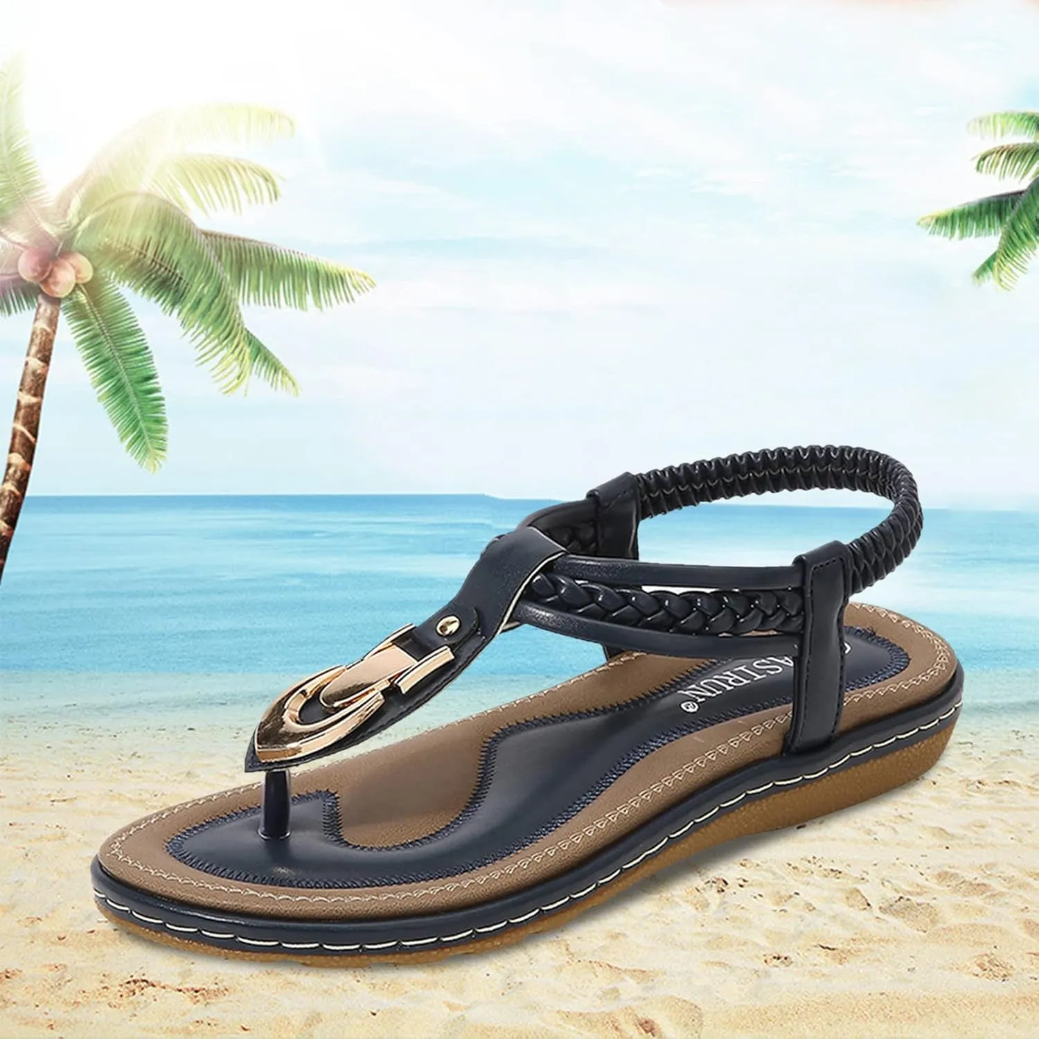 Women's Flats Sandals Orthopedic Dressy Sandals Stylish Adjustable 2025 Hot Summer Holiday Party Shoes