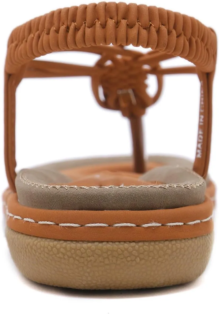 Women'S Flip Flops Summer Sandals For Women 2025 Comfortable Water Shoes Strappy Cute Crusie Flat Sandals