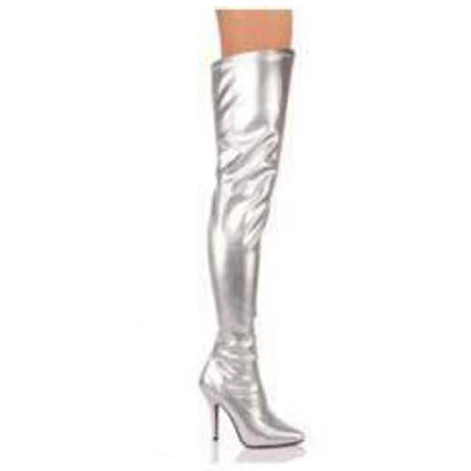 Women's High Over Knee Zip Up Heel Long Boots