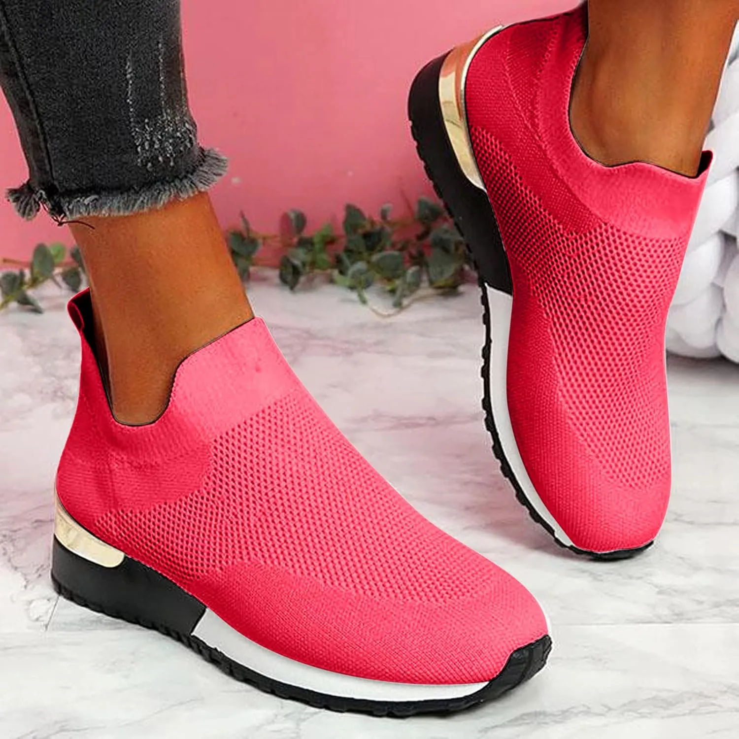 Womens High Top Side Zip Sneakers Women's Slip On Shoes Wide Toe Women Shoes Size 10 Sneakers Womens Black Size 7 Wide Sneakers Women's Black Non Slip Shoes