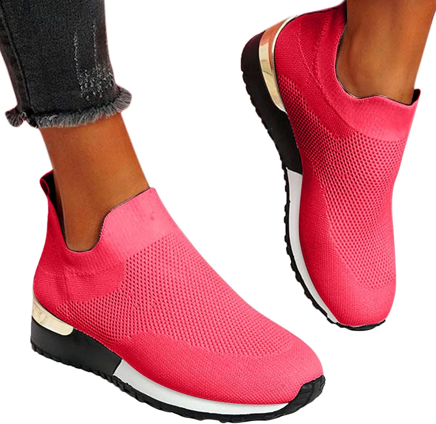 Womens High Top Side Zip Sneakers Women's Slip On Shoes Wide Toe Women Shoes Size 10 Sneakers Womens Black Size 7 Wide Sneakers Women's Black Non Slip Shoes