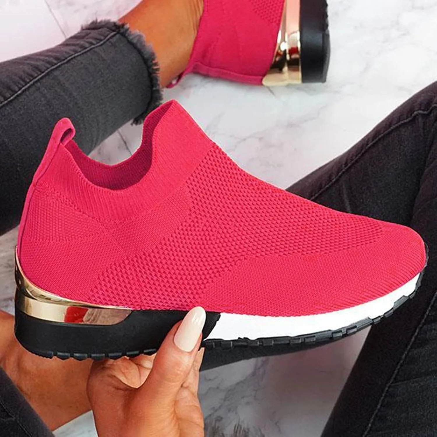 Womens High Top Side Zip Sneakers Women's Slip On Shoes Wide Toe Women Shoes Size 10 Sneakers Womens Black Size 7 Wide Sneakers Women's Black Non Slip Shoes