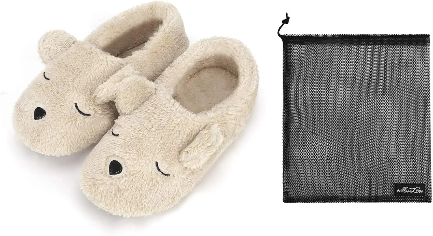 Womens Indoor Warm Fleece Slippers Ladies Girls Cartoon Winter Soft Cozy Booties Non-slip Plush Slip-on Shoes Ankle Boots