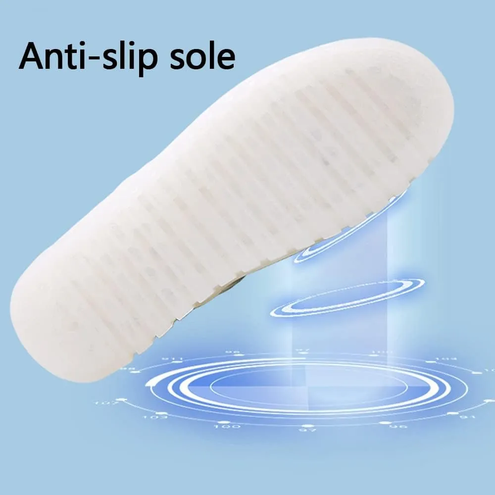 Women's Nursing Shoes, Summer Hollowed Out Work Shoes Lightweight Comfortable Waterproof Non-Slip Orthopedic Nursing Shoes with Soft Sole