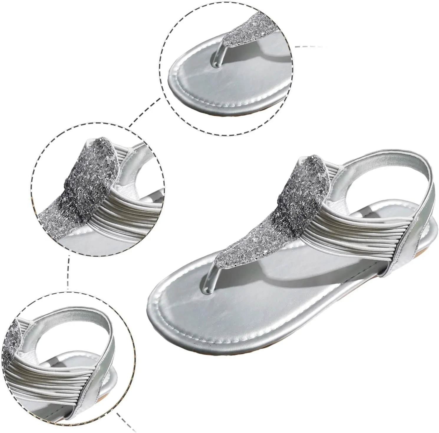 Women's Sandals Women's Flat Sandals Ankle Strap Sandals Sandals for Women Womens Orthopedic Sandals Flat Sandals
