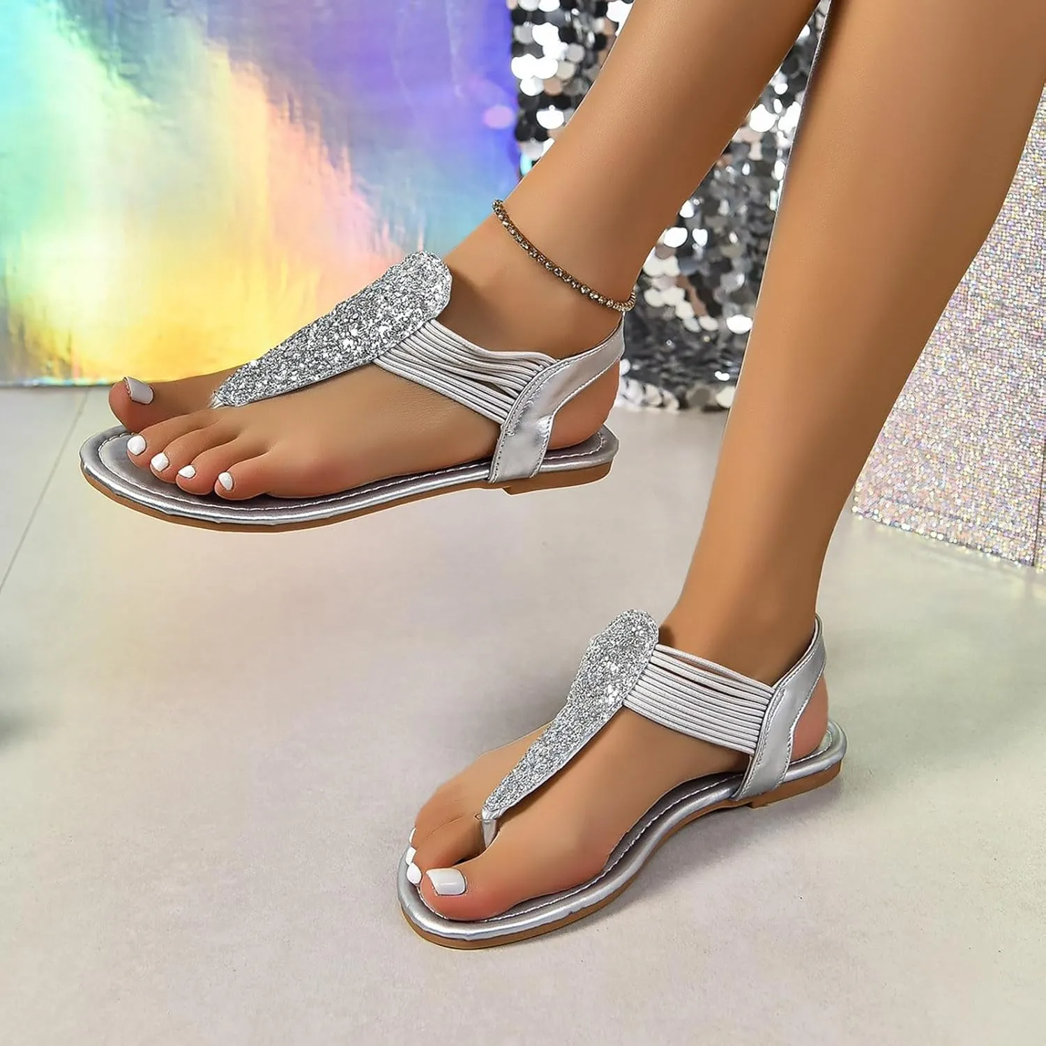 Women's Sandals Women's Flat Sandals Ankle Strap Sandals Sandals for Women Womens Orthopedic Sandals Flat Sandals
