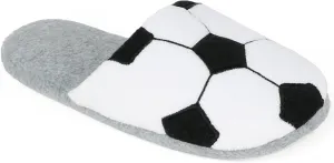 Zac & Evan Little Boys' Sports Fleece Scuff Slipper Shoe