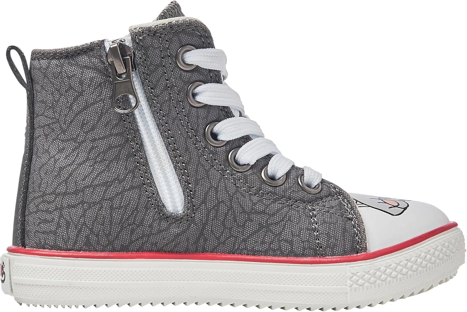 ZuZoo Kids Shoes Animal-Themed, High-Top Canvas Shoe